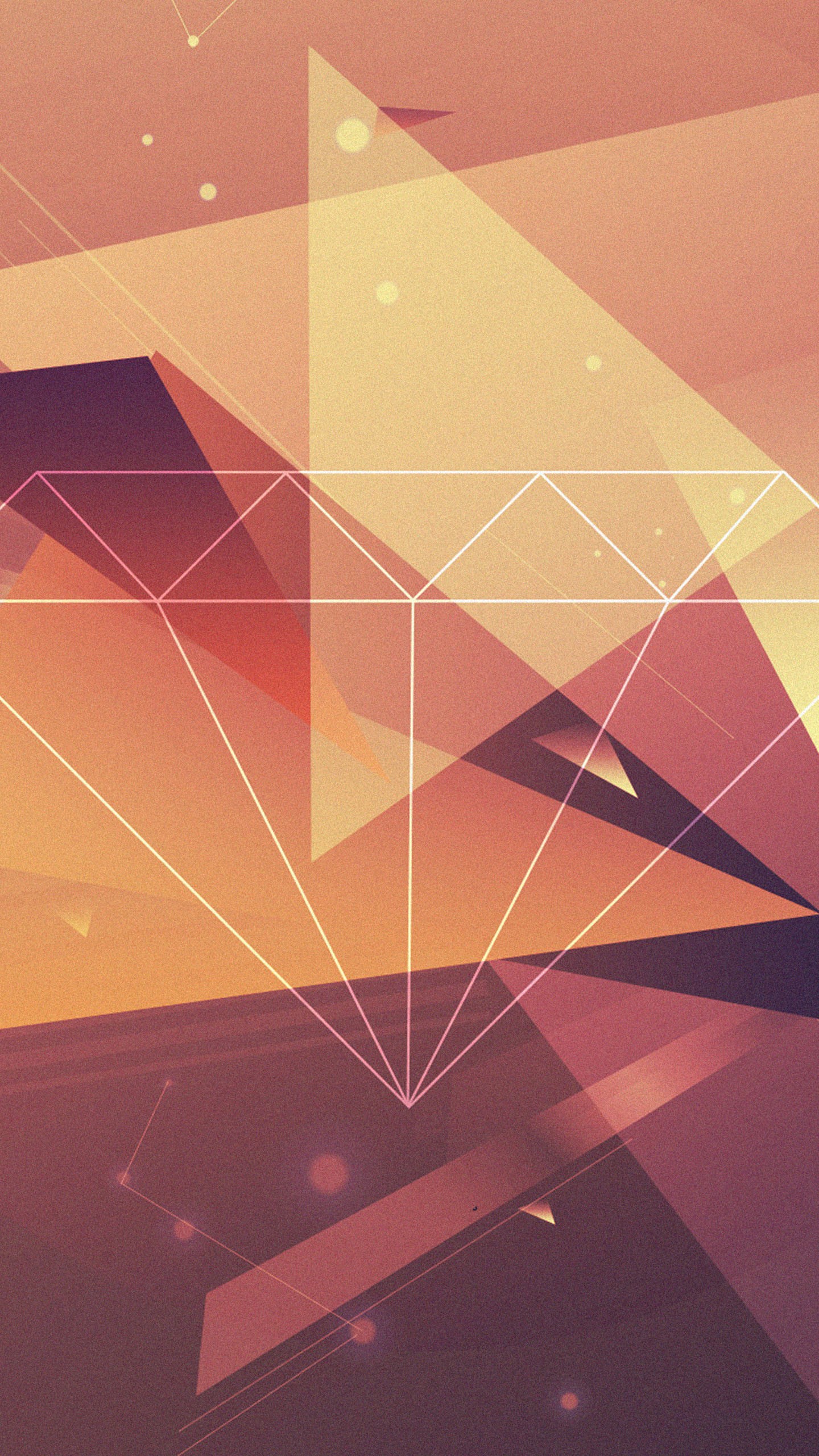 Abstract Wallpaper Triangle - HD Wallpaper 