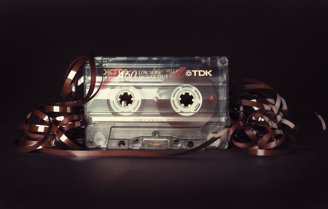 Photo Wallpaper Macro, Background, Cassette - Background Kaseta - HD Wallpaper 
