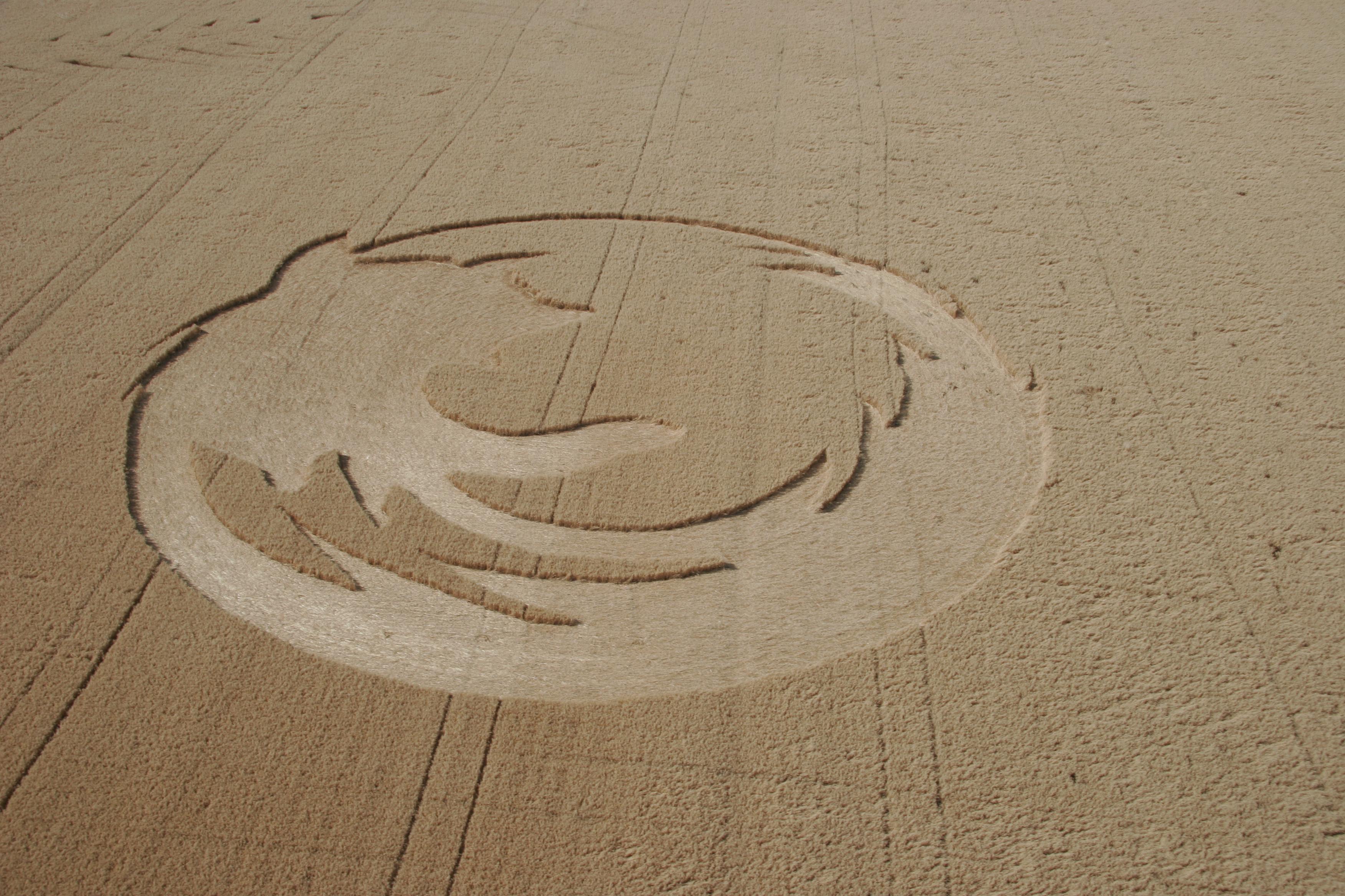 Human Made Crop Circle - HD Wallpaper 