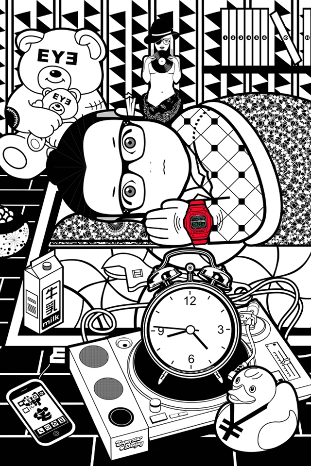 Gshock Boy Iphone Wallpaper By Lemongraphic - Cartoon - HD Wallpaper 