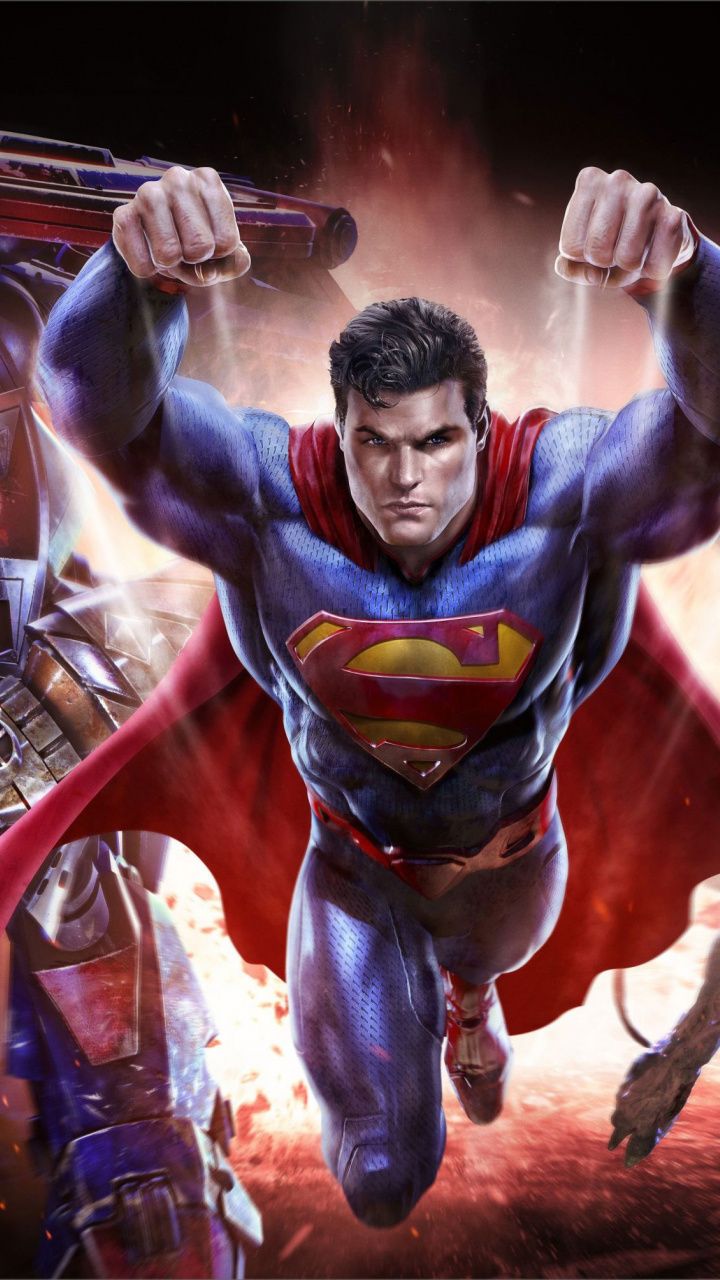 Wallpaper, Superman, Superhero, Marvelous, Infinite, - Infinite Crisis 2015 Superman - HD Wallpaper 