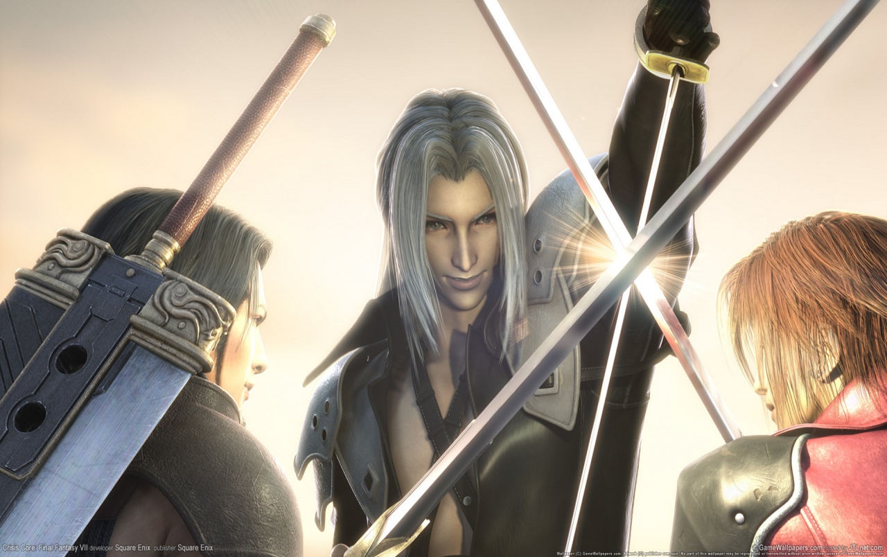 Crisis Core Wallpapers - Final Fantasy 7 Crisis Core - HD Wallpaper 