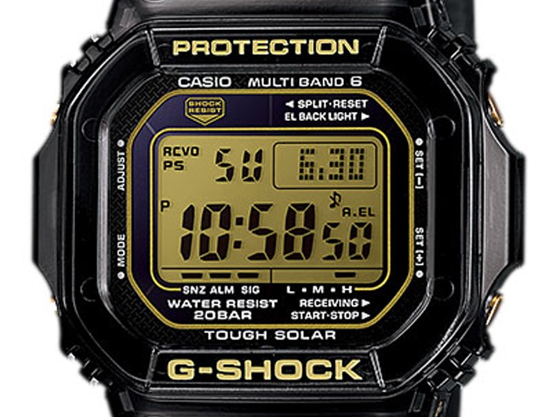 Black And Gold G Shock 40 Background Wallpaper - Gw M5610 1er G Shock - HD Wallpaper 