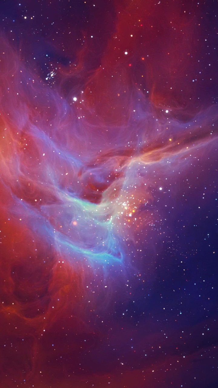 Star Nebula Glow Wallpaper - Wallpaper - HD Wallpaper 