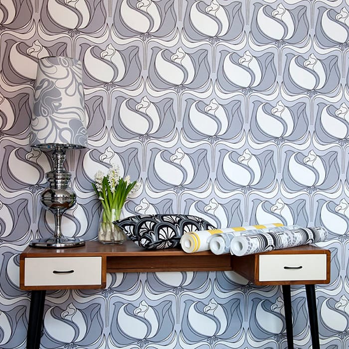 Nancy Wallpaper By Gill Nono - Window Treatment - HD Wallpaper 