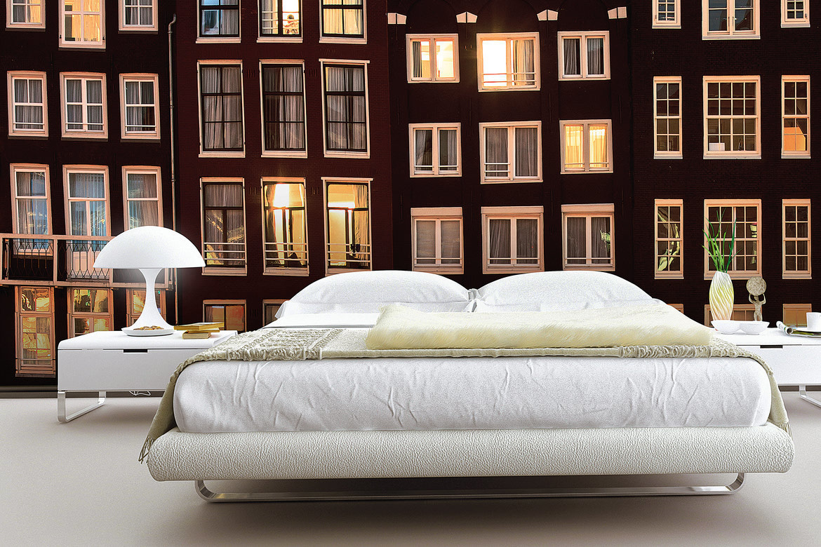 Amsterdam Wallpaper In Bedrooms - HD Wallpaper 