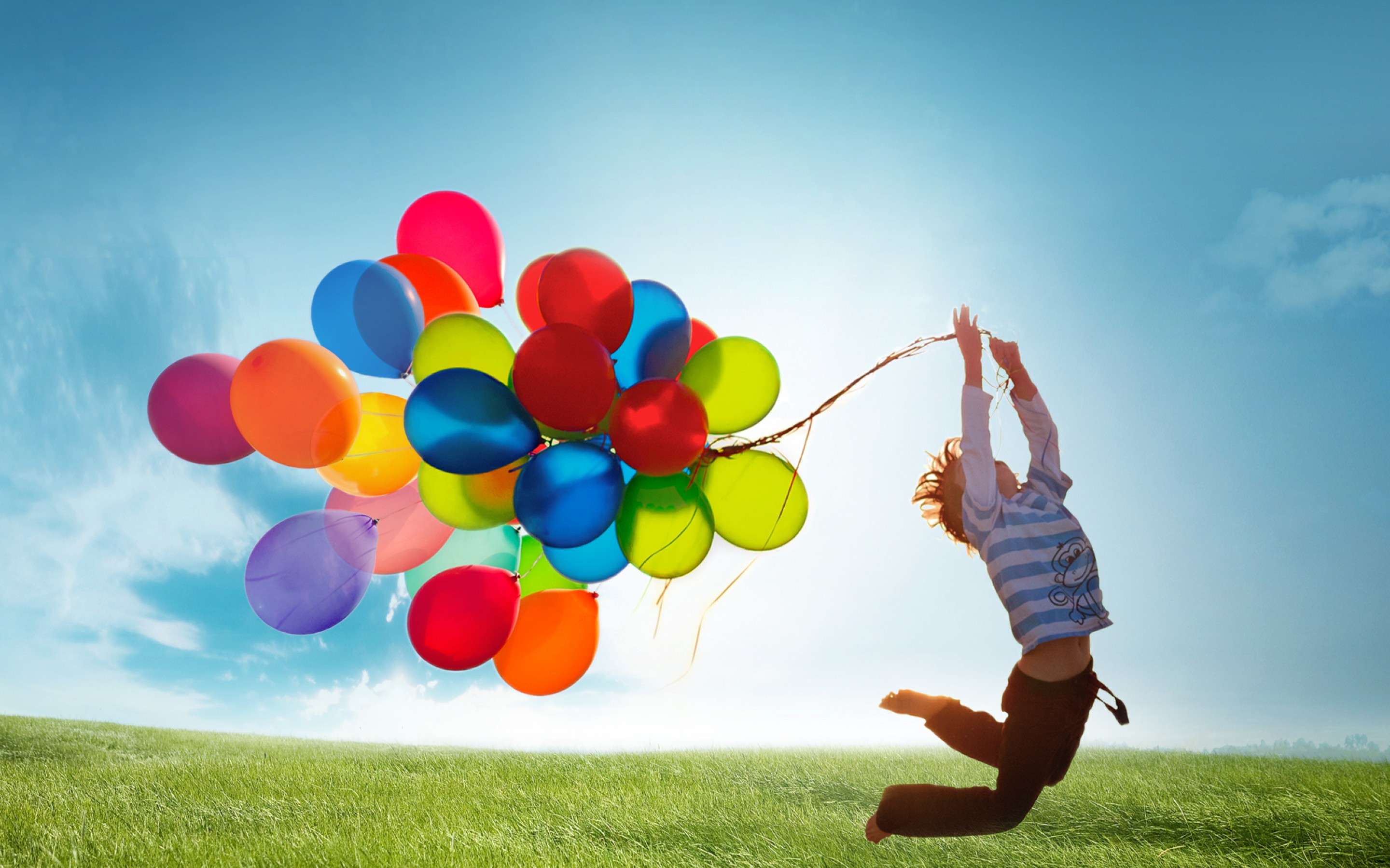 Samsung Galaxy S4 Original Hd Wallpaper - Balloons Wallpaper In Boy - HD Wallpaper 