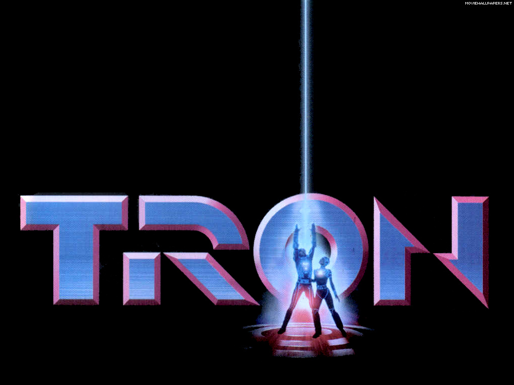 Logo From The Original Tron Movie - Tron 1982 Logo - HD Wallpaper 