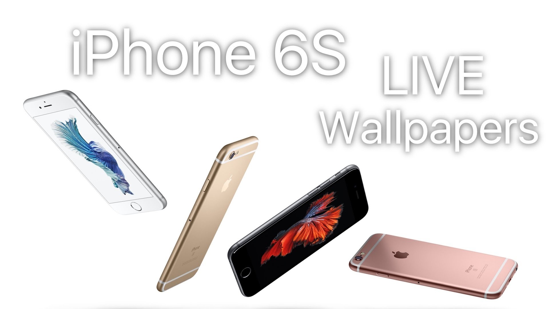 Get Iphone 6s Live Wallpapers On Ios 8 Devices - Apple Marketing Iphone 6s - HD Wallpaper 