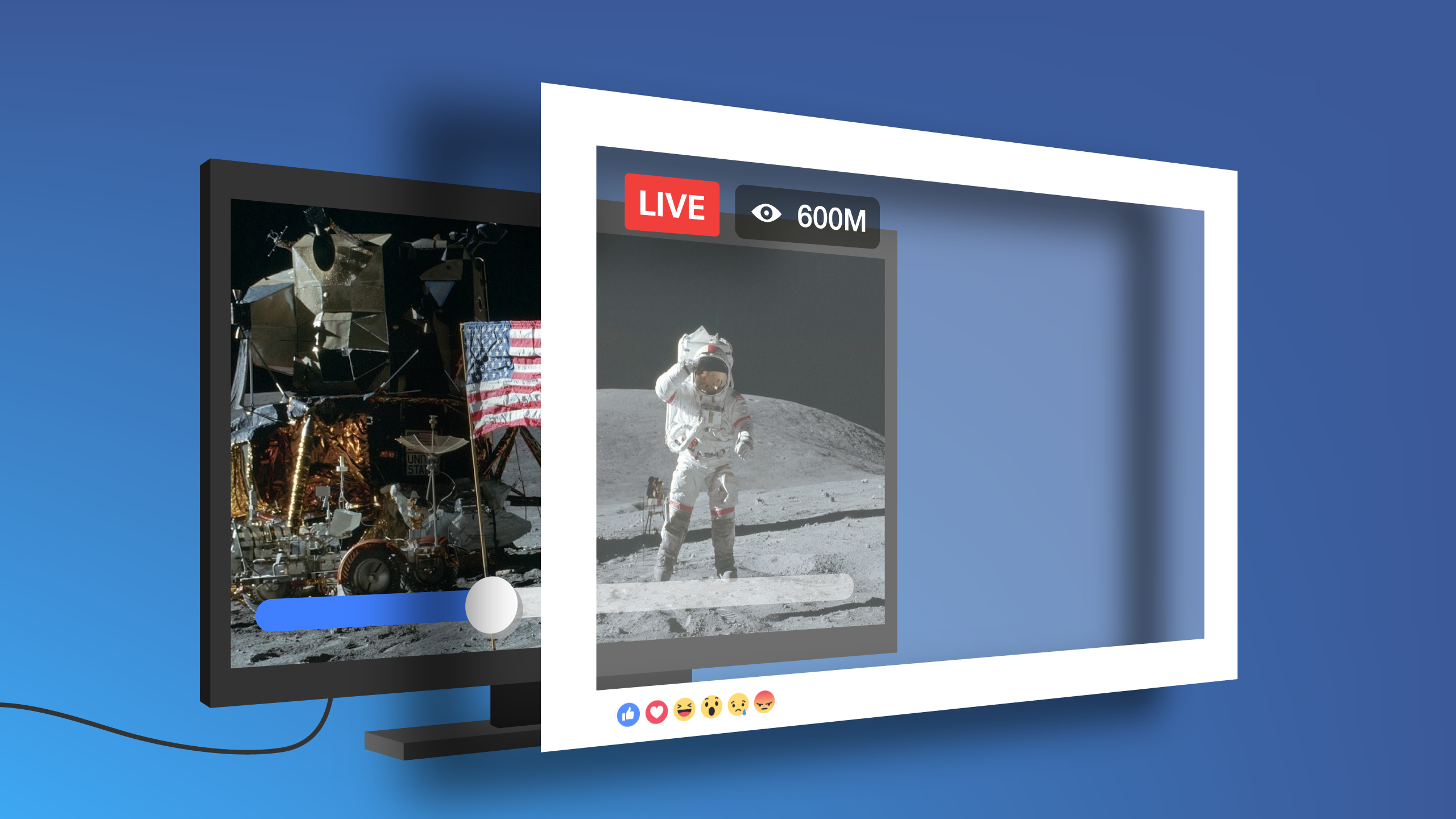 Facebook Fake Live Video - HD Wallpaper 