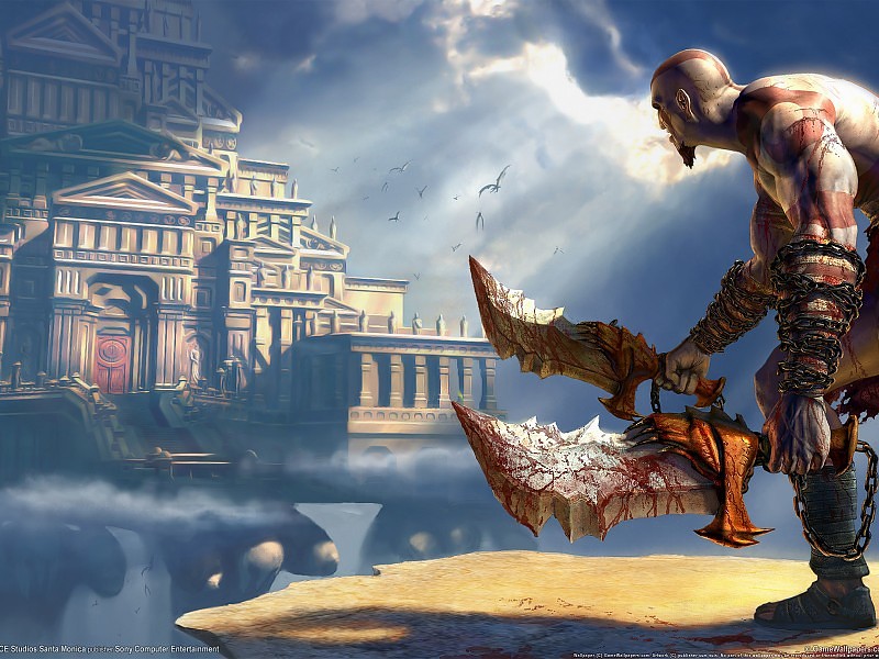 God Of War 1 Ps2 - HD Wallpaper 