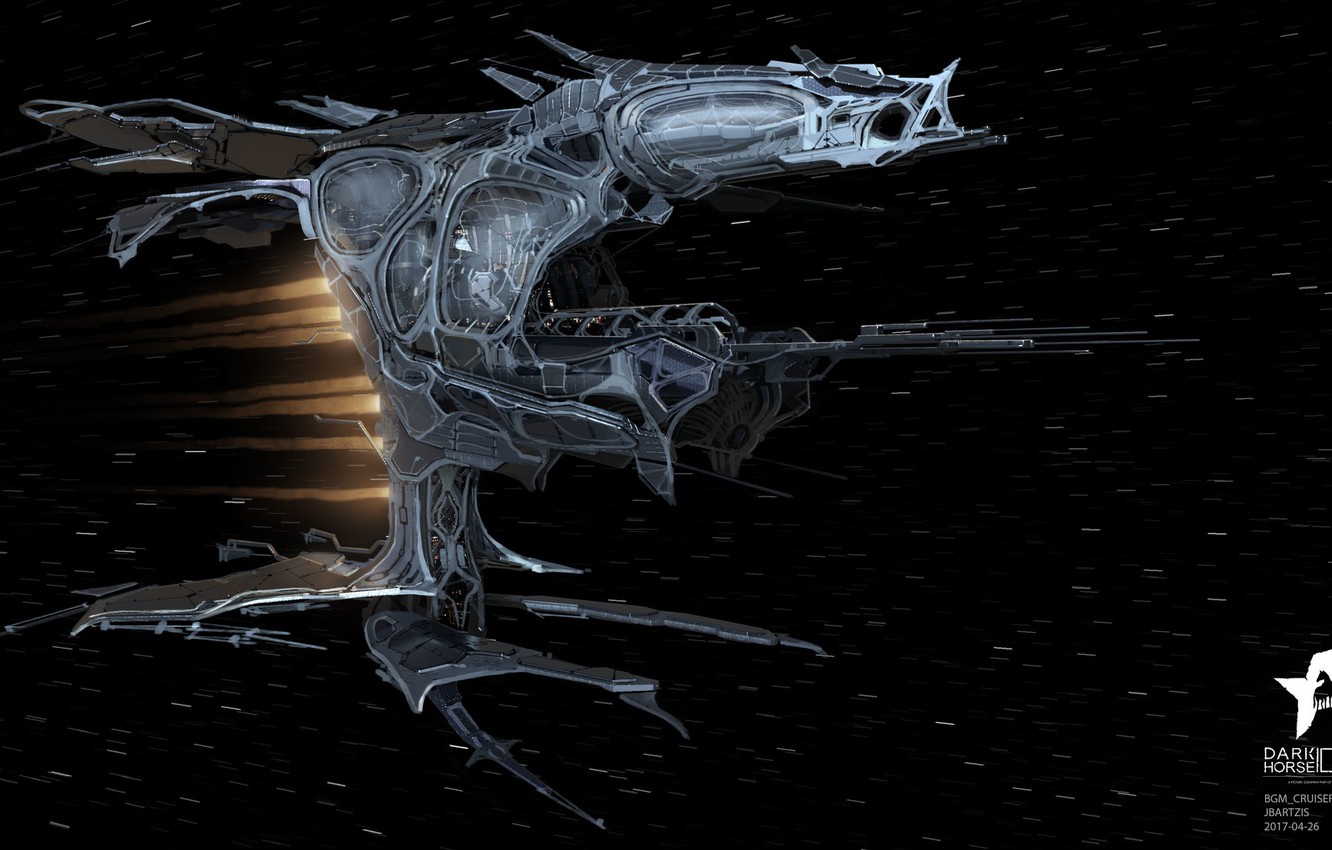 Photo Wallpaper Space, Flame, Transport, Dark Matter, - Dark Matter Black Ships - HD Wallpaper 