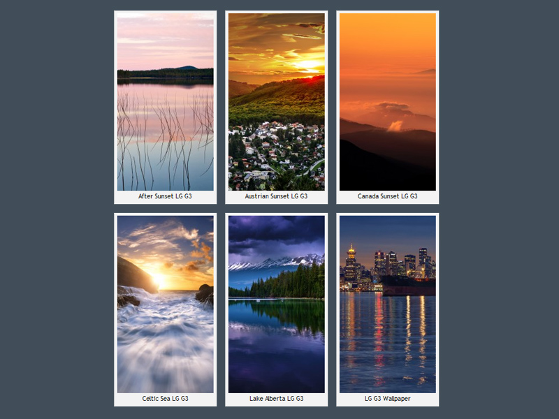 Lg G3 Wallpapers - Collage - HD Wallpaper 