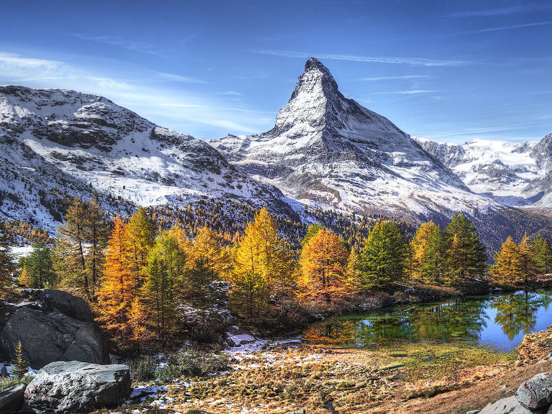 Matterhorn - HD Wallpaper 