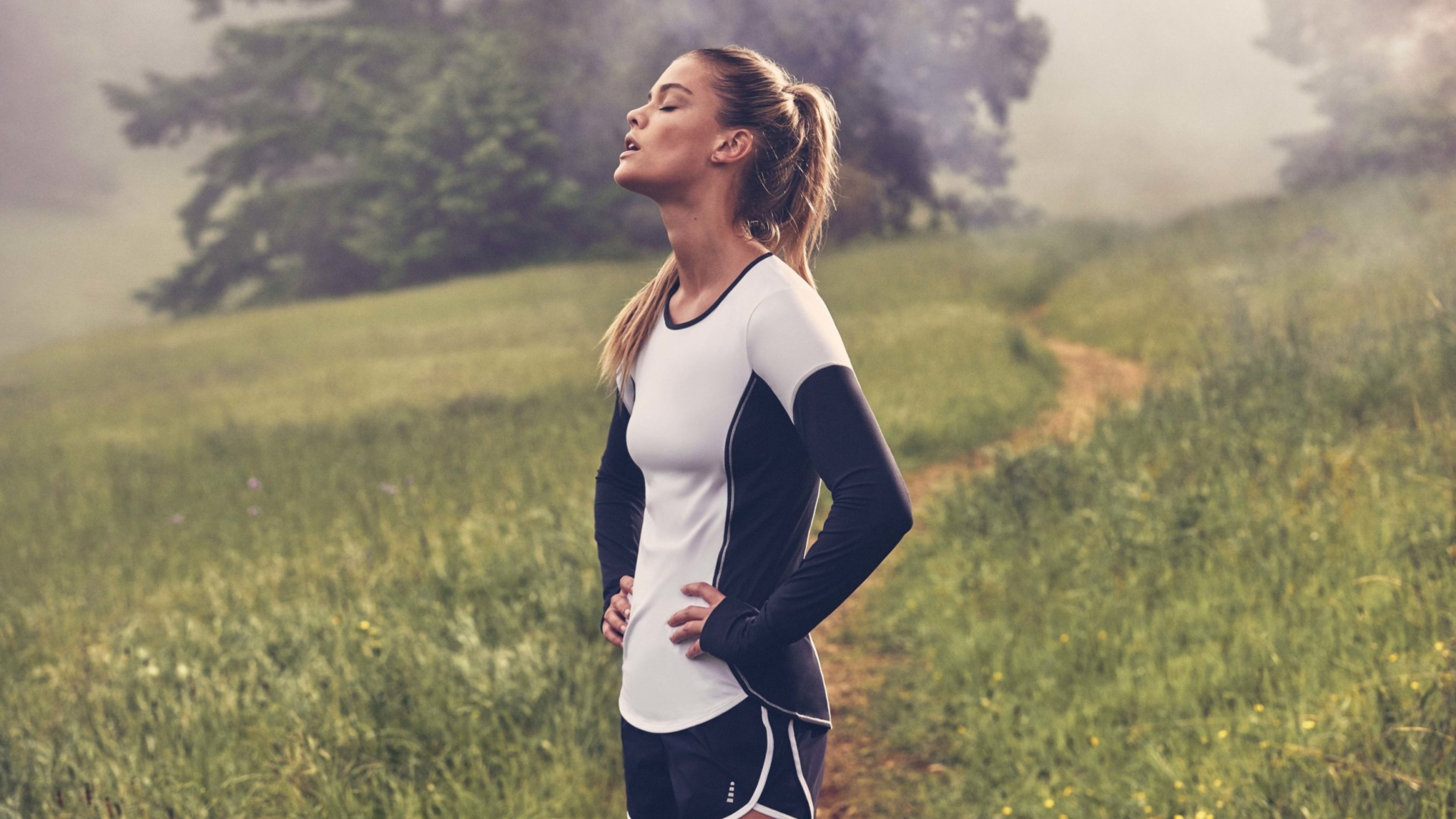 Nina Agdal Lands End - HD Wallpaper 