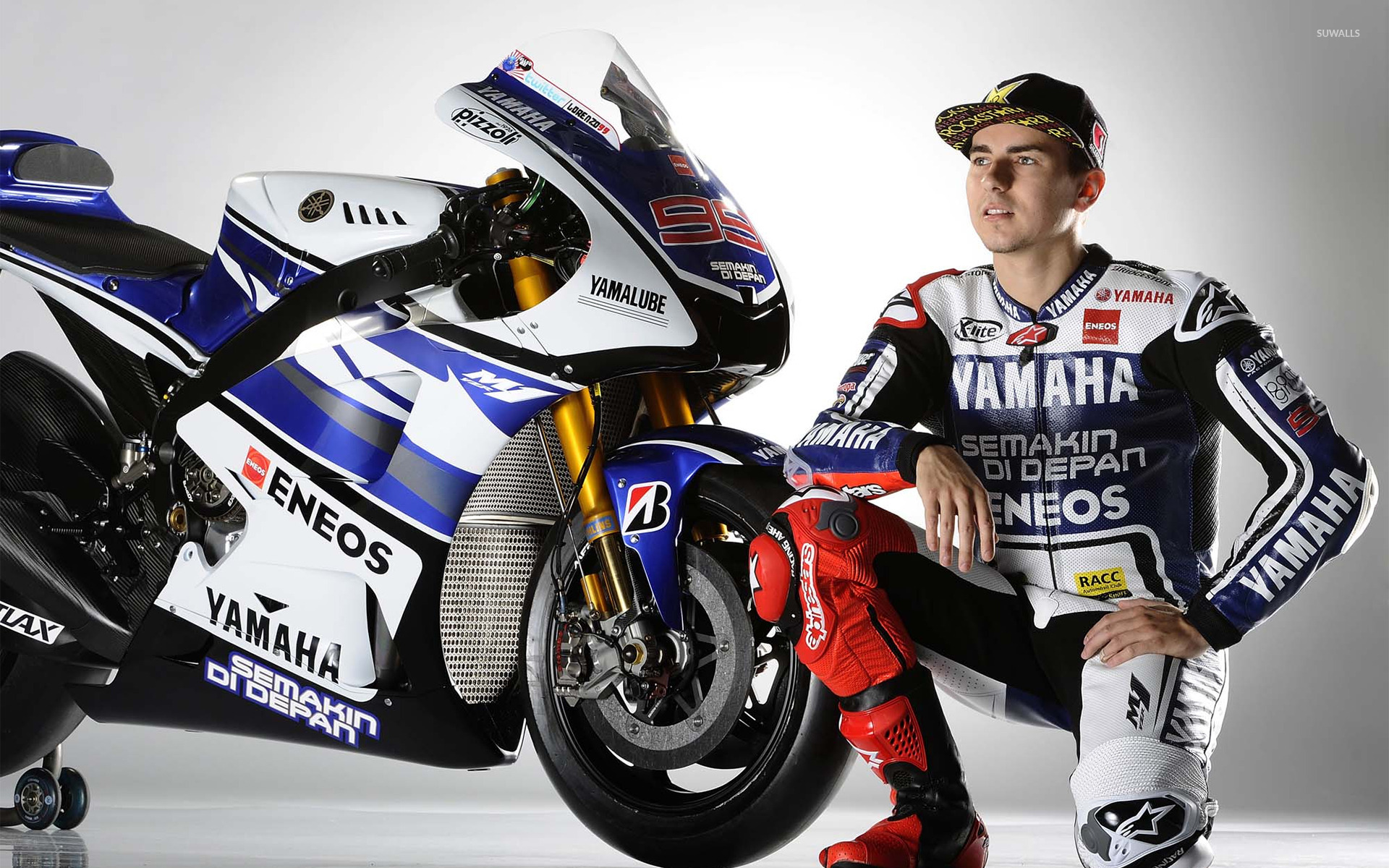 Yamaha Factory Racing Motogp - HD Wallpaper 