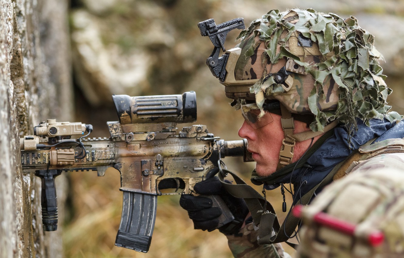 Photo Wallpaper Weapons, Soldiers, Danish Army - Danish Army - HD Wallpaper 