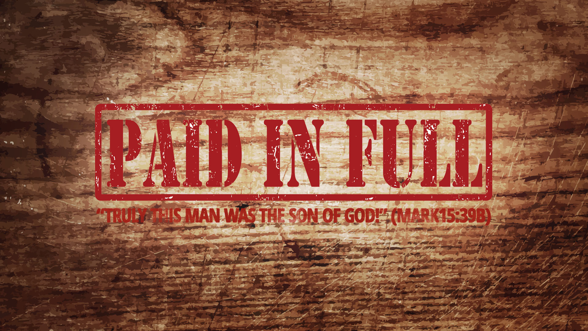 Ransom Paid In Full - Paid In Full Jesus - HD Wallpaper 