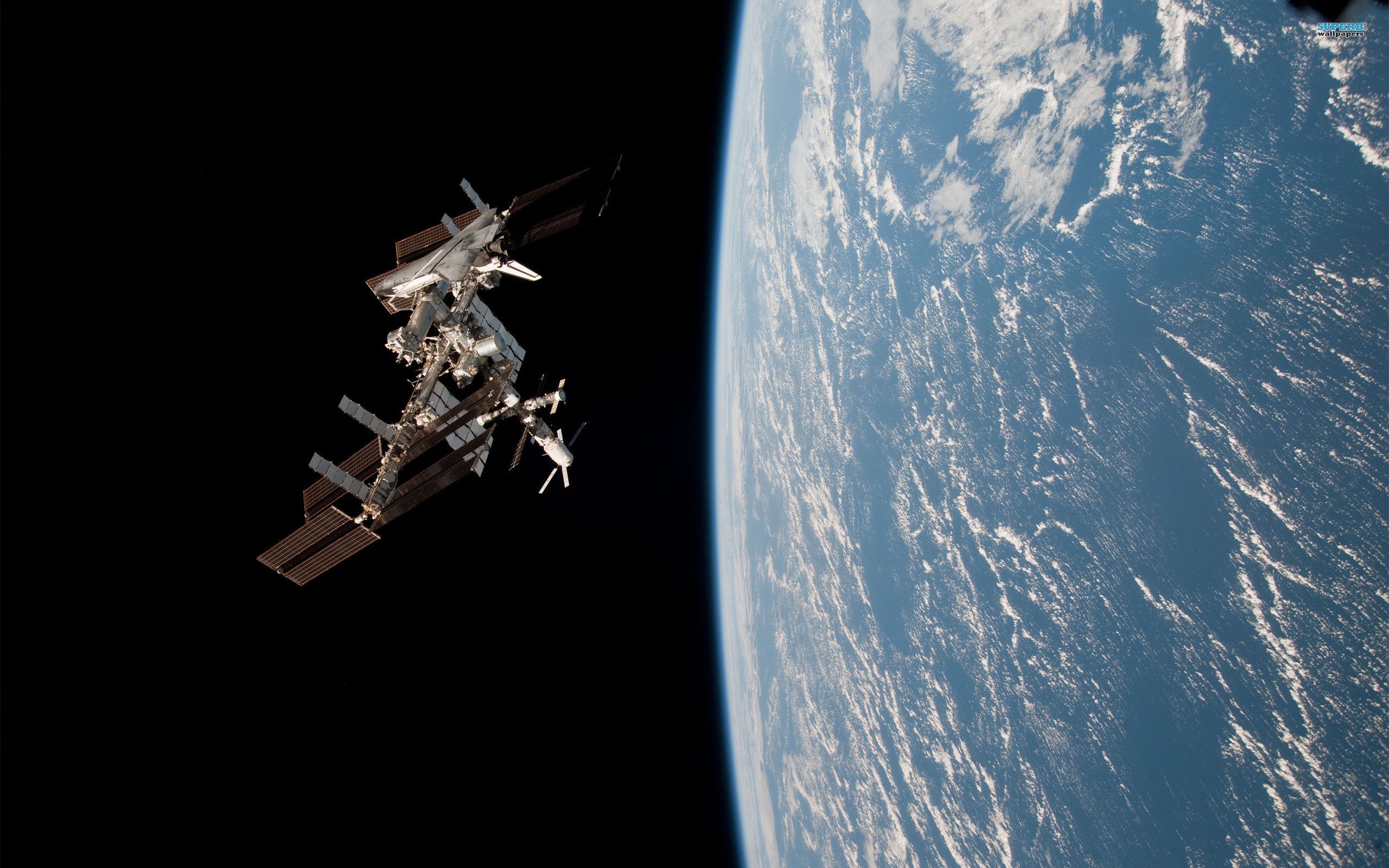 Hd International Space Station 4k Pictures For Desktop - International Space Station Desktop Background - HD Wallpaper 