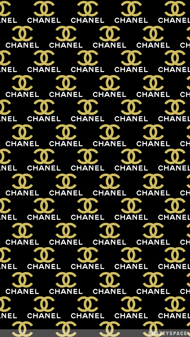 Chanel Wallpaper Gold - 640x1136 Wallpaper 