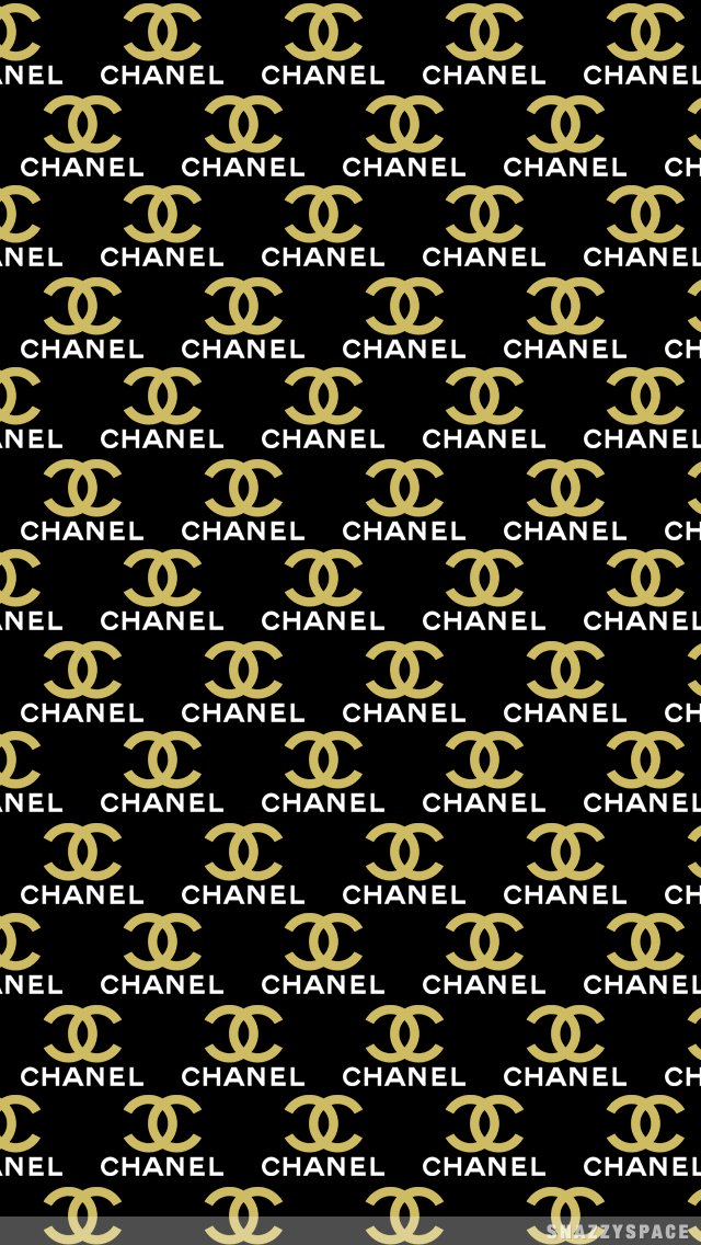 Chanel Wallpaper Gold - HD Wallpaper 