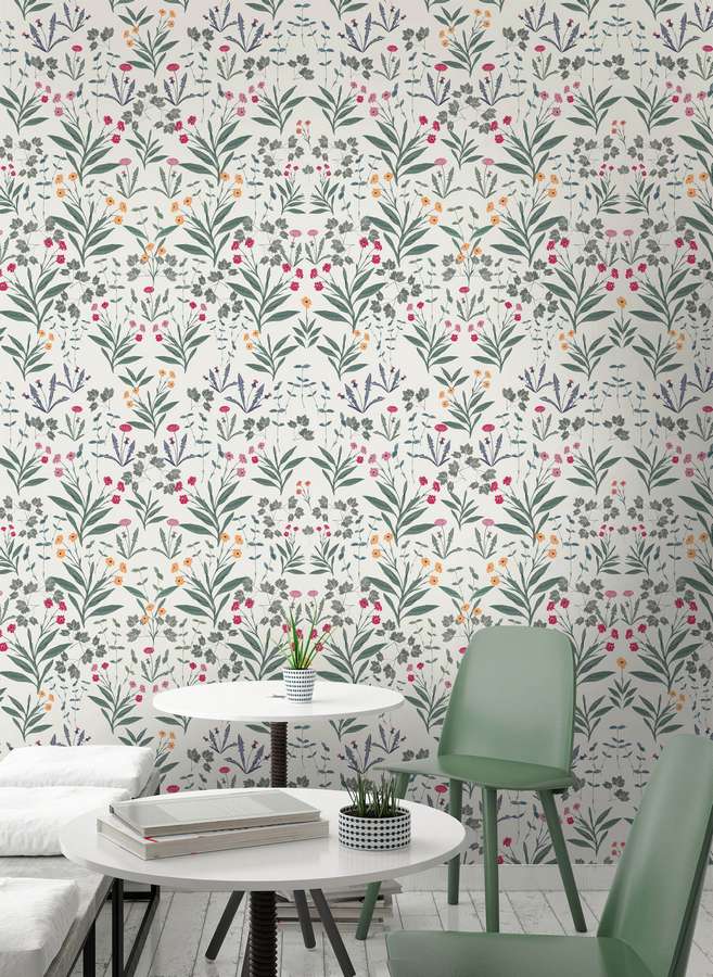 Walking In The Meadow - Wall - HD Wallpaper 