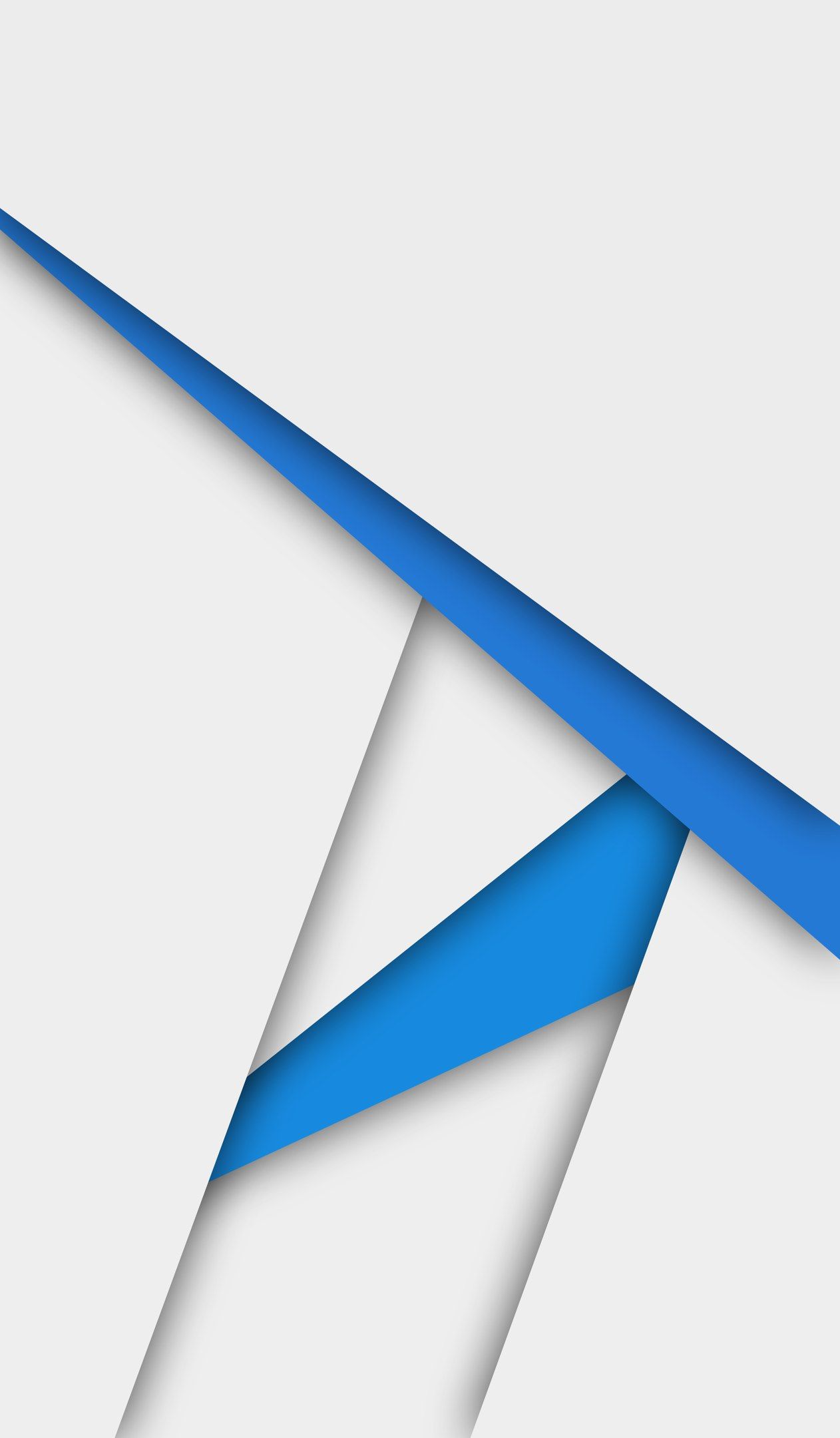 Material Design Blue White - HD Wallpaper 