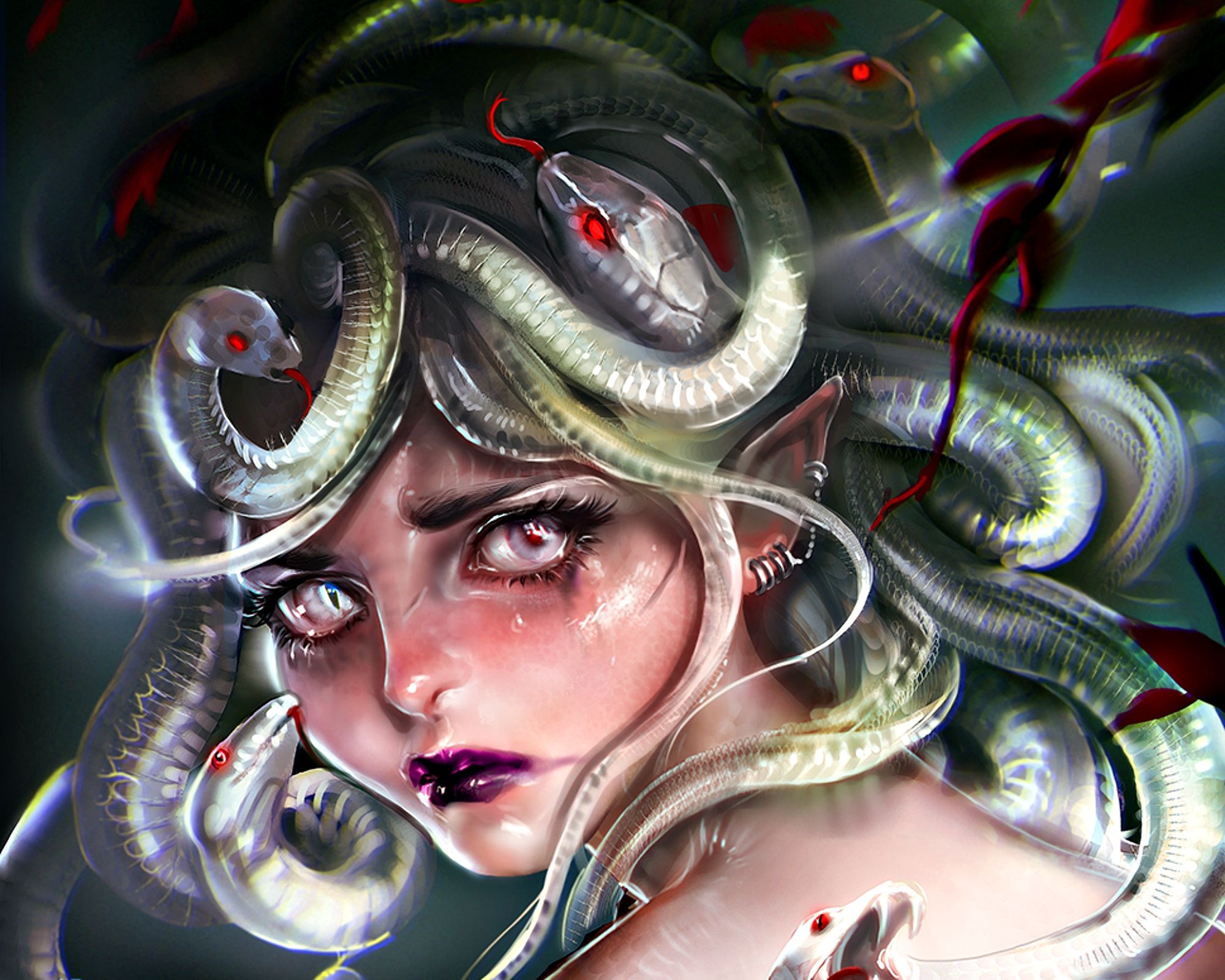 Medusa - Sakimichan Medusa - HD Wallpaper 