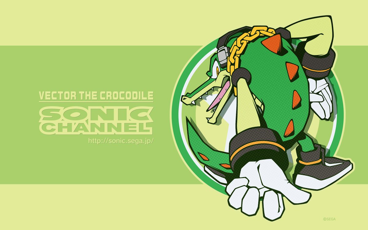 Vector The Crocodile Sonic Channel - HD Wallpaper 