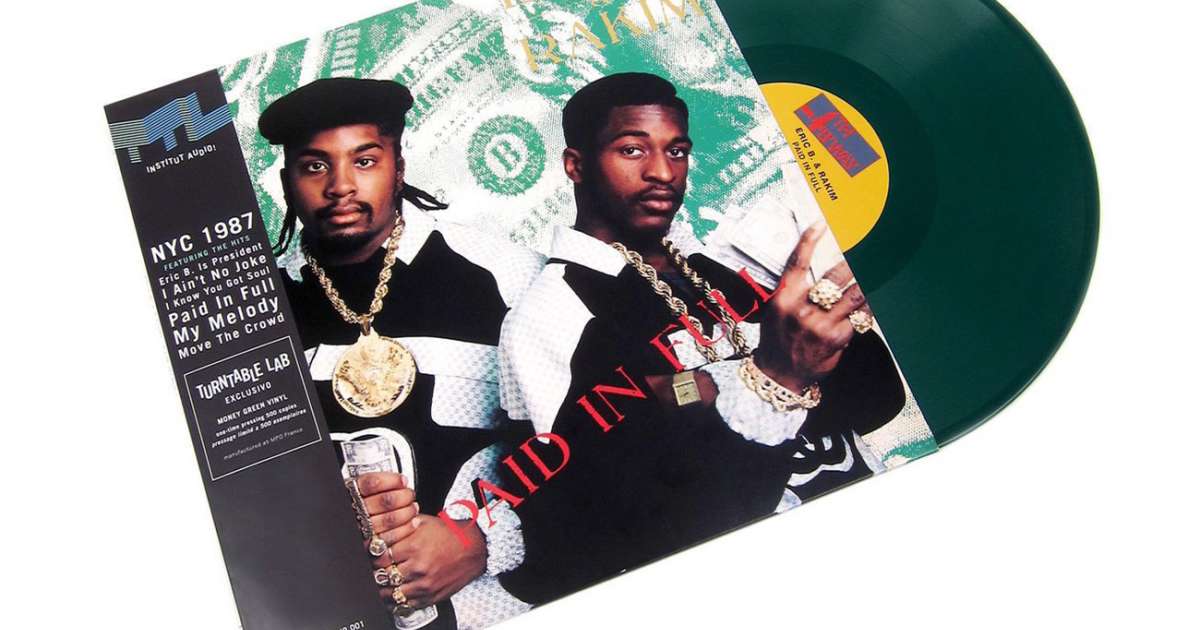 Eric B And Rakim Paid In Full Vinyl - HD Wallpaper 