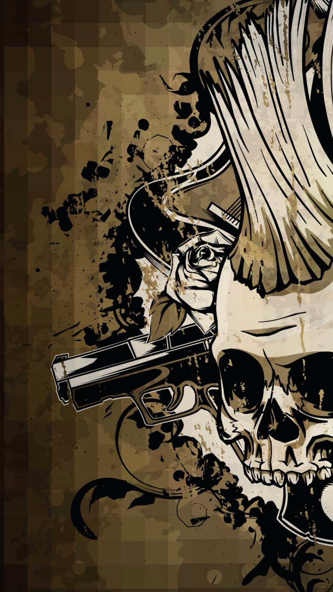 1080x1920, Free Skull Wallpapers Best Of Punisher Skull - Asus Zenfone 4 Max Pro - HD Wallpaper 