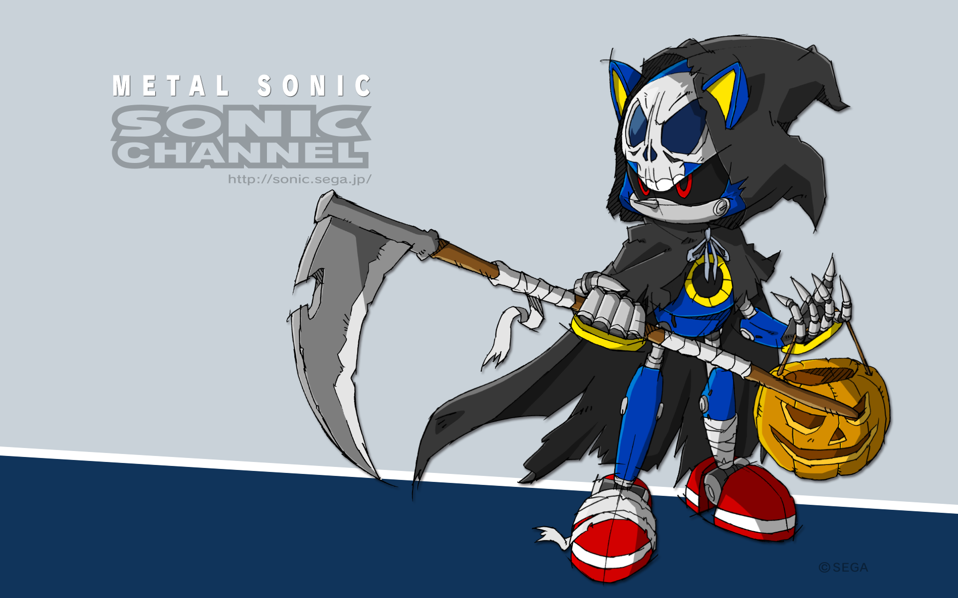 download This Wallpaper For Pc] - Metal Sonic Sonic Channel - 1920x1200  Wallpaper 