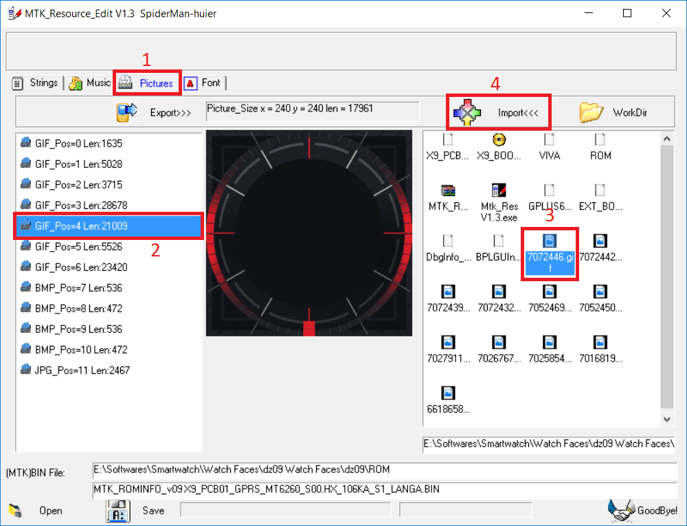 Mtk Resource Edit Replace Watch Face Change Dz09 Clock - Dz09 Clock Face  Change - 1000x765 Wallpaper 
