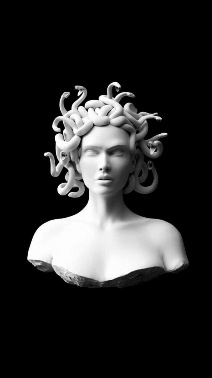 Medusa And Wallpaper Image - Medusa Statue - HD Wallpaper 