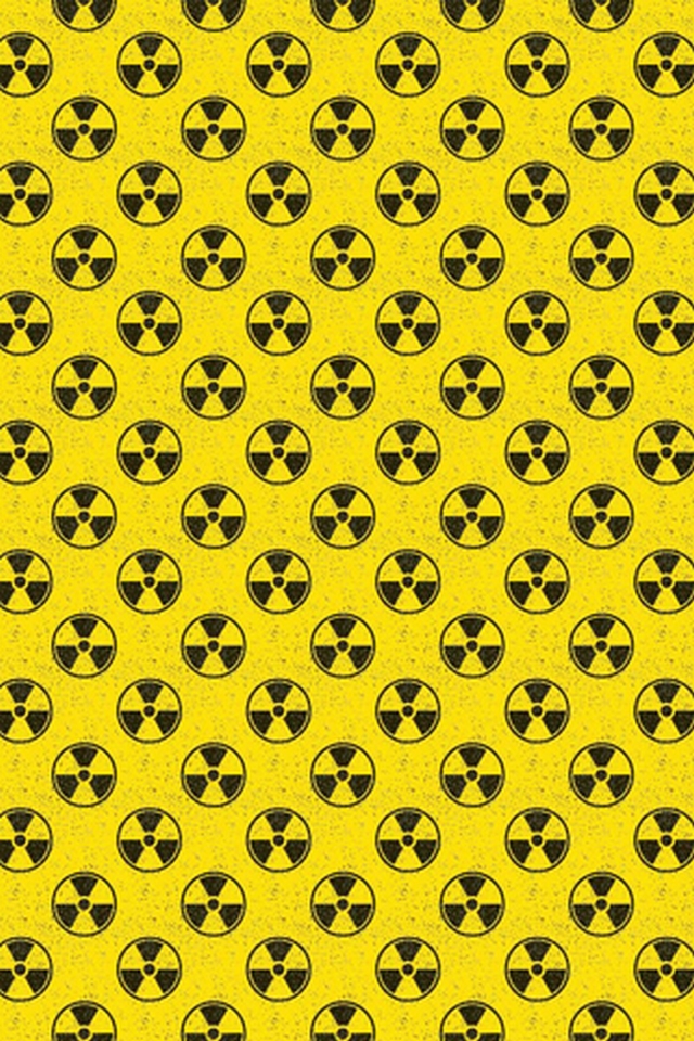 Radioactive Symbol Wallpaper - Iphone Wallpaper Nuclear Sign Wallpaper Phone - HD Wallpaper 