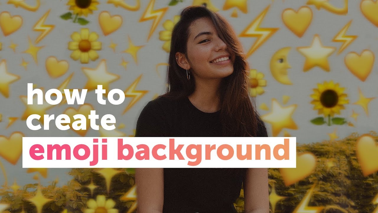 Emojis Around Person - HD Wallpaper 