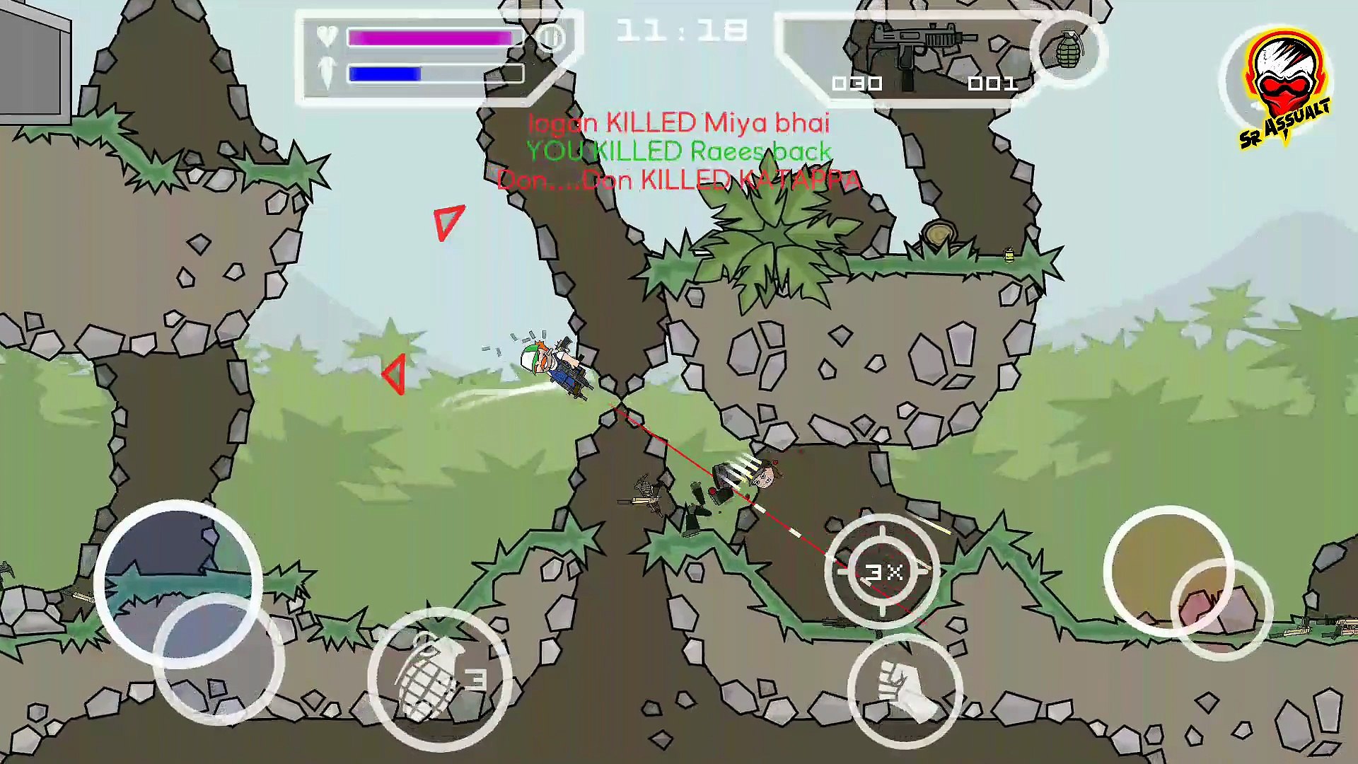 Mini Militia Hd Background Full - HD Wallpaper 