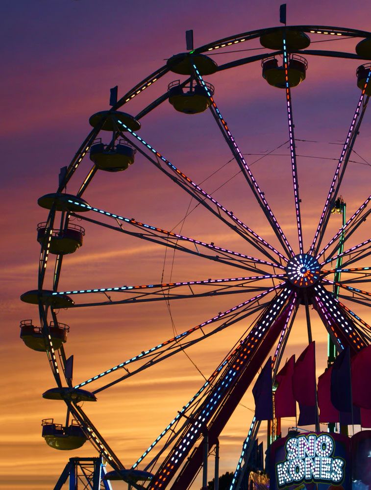 25 Summer Fun Fair Wallpapers To Style Phone This Summer - Frisco Fair Rides - HD Wallpaper 