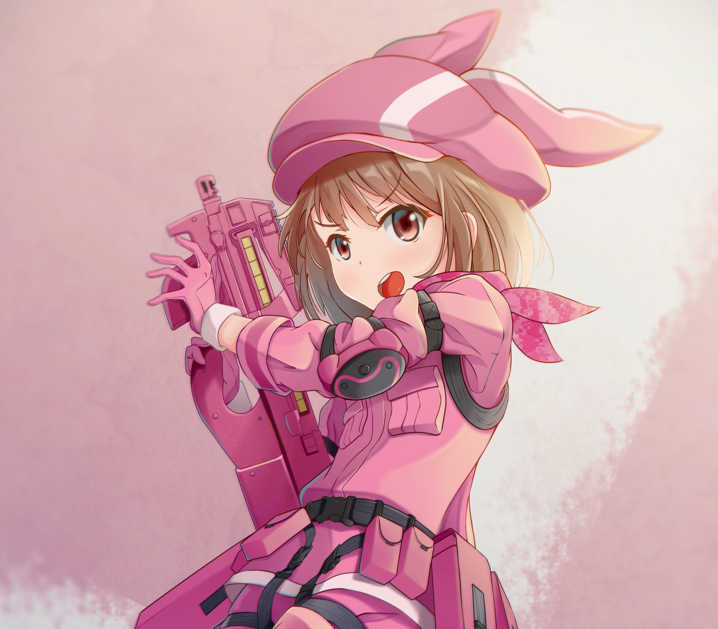 Gun Gale Online Llenn - HD Wallpaper 