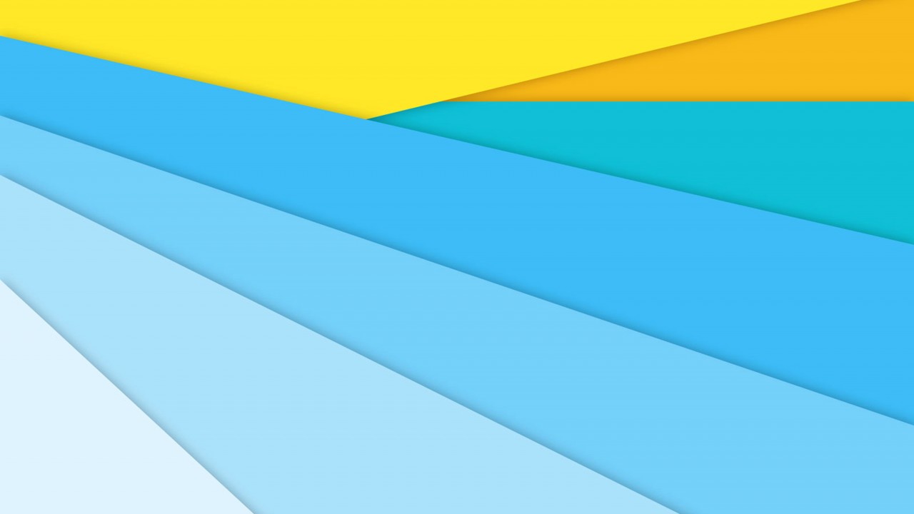 Blue And Yellow Lines - HD Wallpaper 