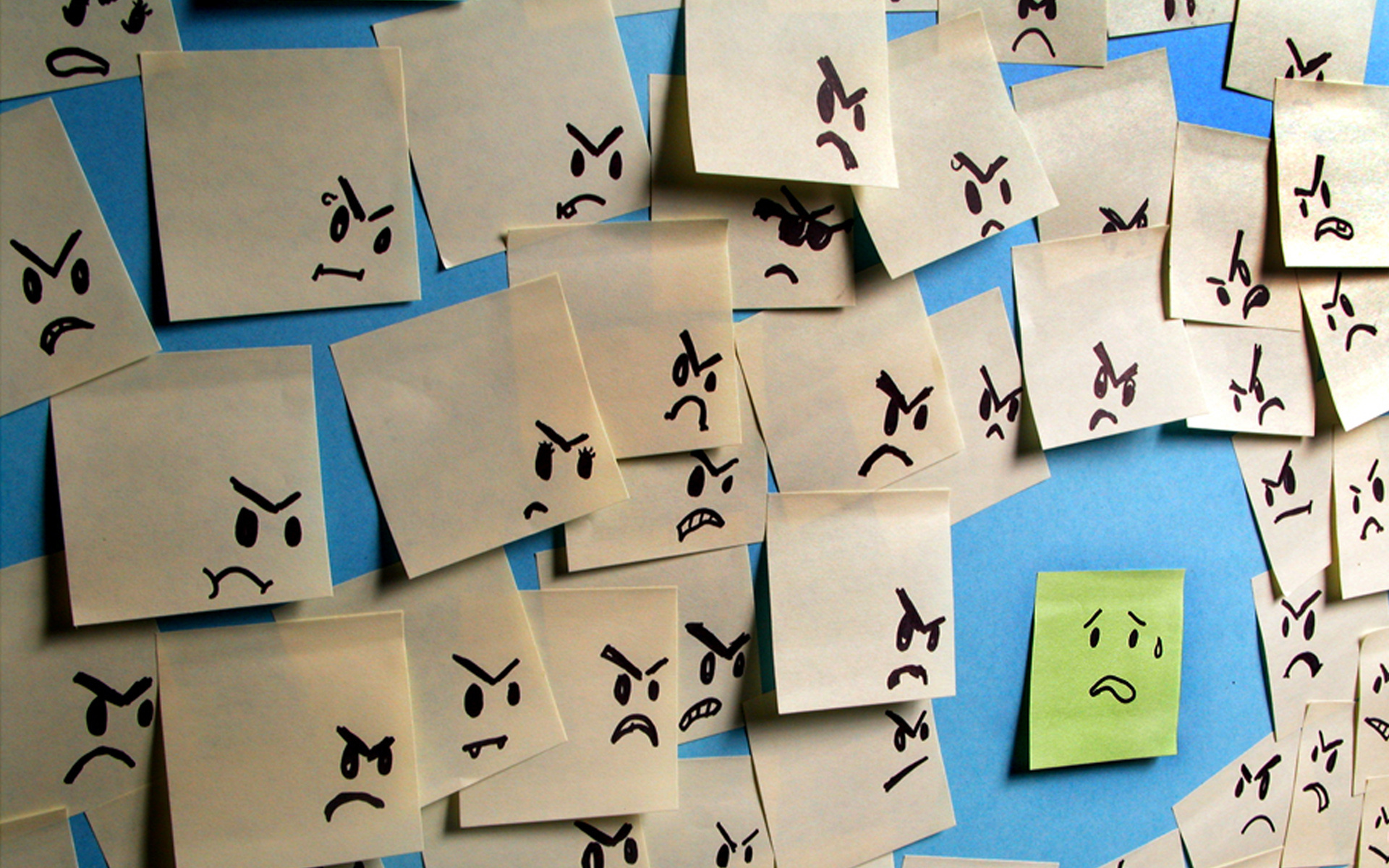 Funny Sticky Notes - HD Wallpaper 