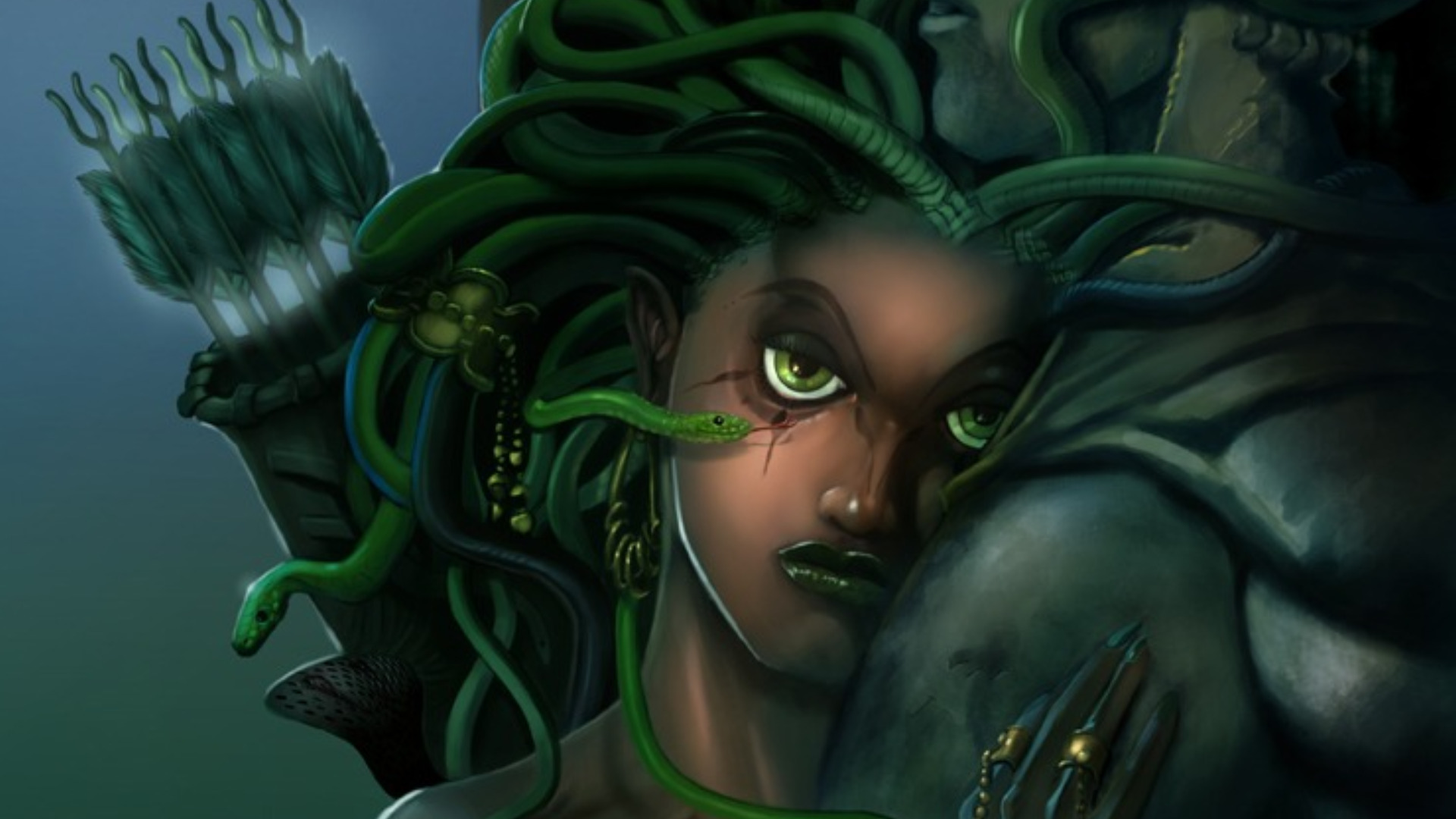 Iphone Wallpaper Medusa Gorgon Greek Mythology - HD Wallpaper 