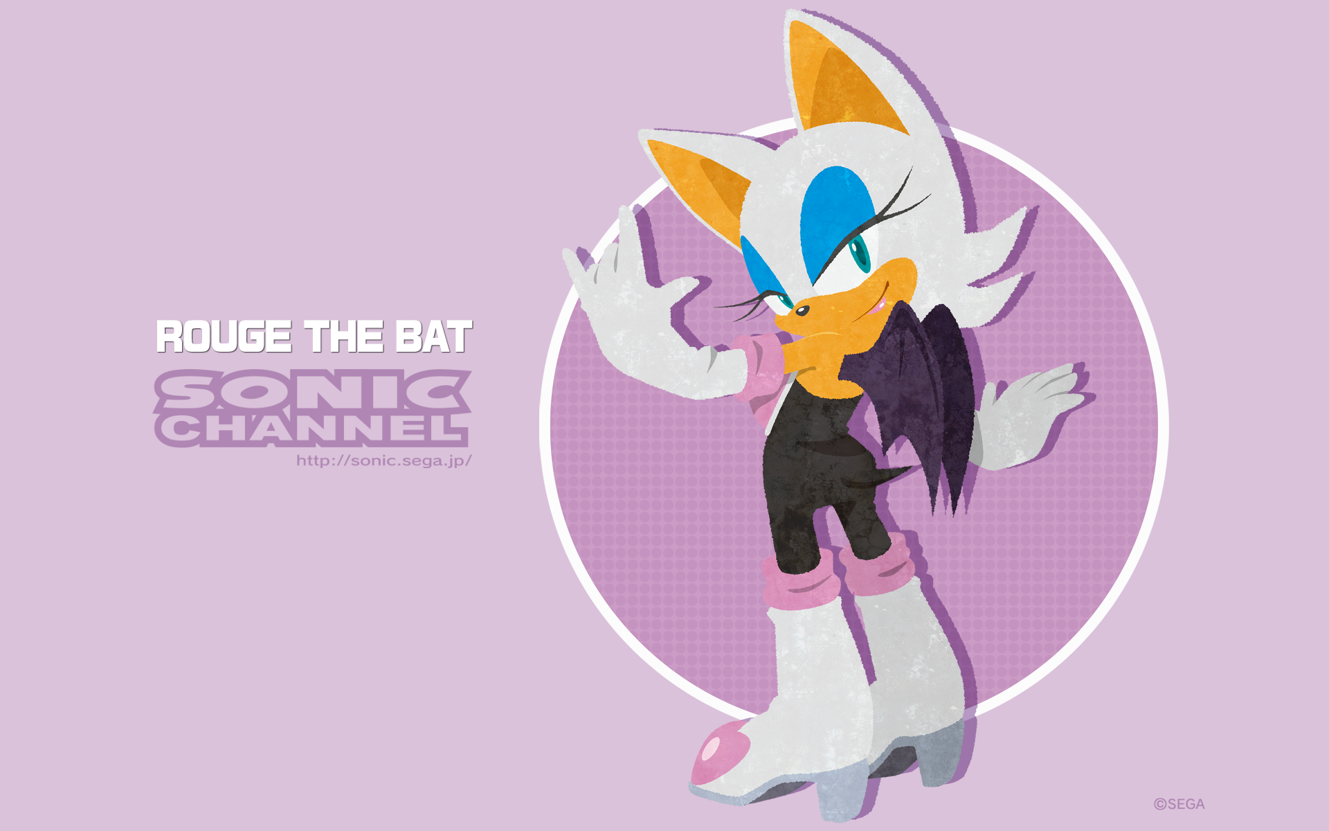 Rouge The Bat Sonic Channel - HD Wallpaper 