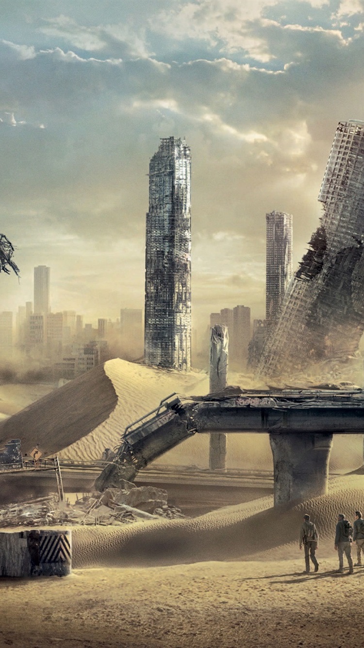 Iphone Wallpaper Maze Runner - Maze Runner The Scorch Trials - HD Wallpaper 