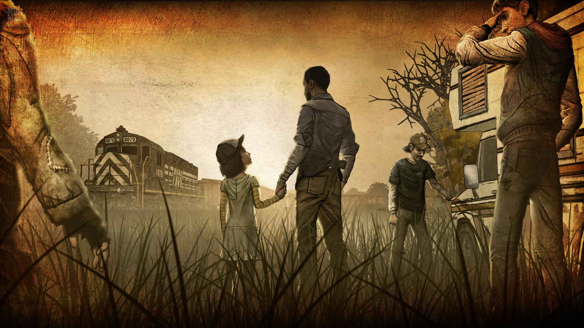 The Walking Dead Wallpapers - Walking Dead Wallpaper Game - HD Wallpaper 