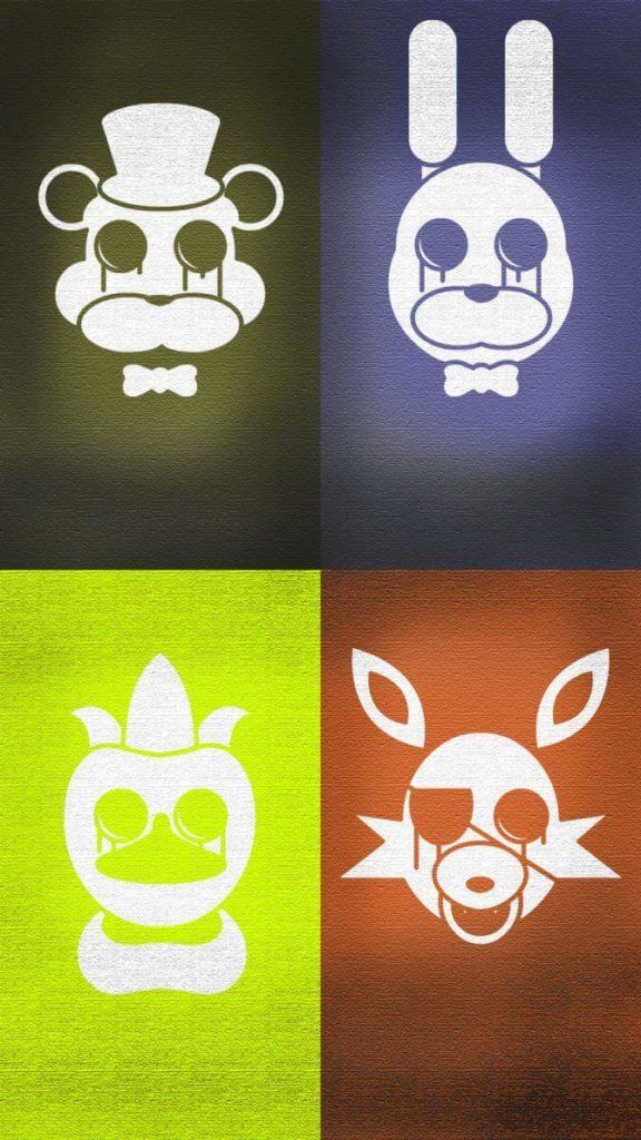 Fnaf Character Heads - Fondos De Pantalla De Five Nights At Freddy's - HD Wallpaper 