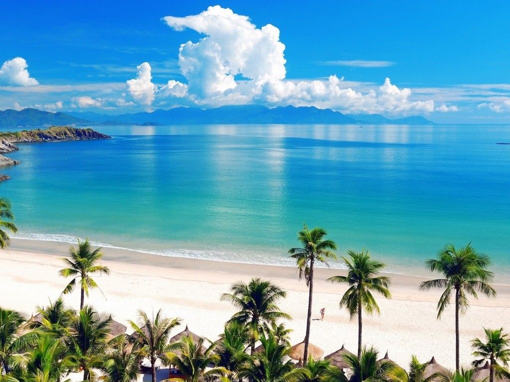 Nha Trang Beach - HD Wallpaper 