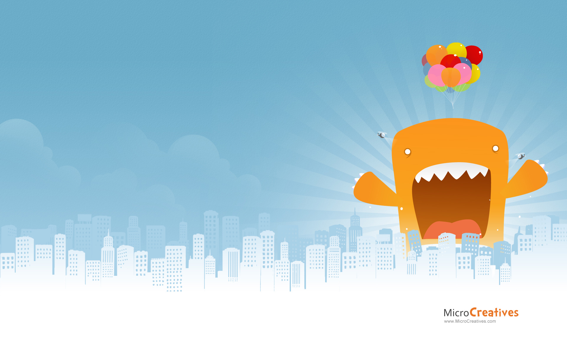 Monster Attack - HD Wallpaper 