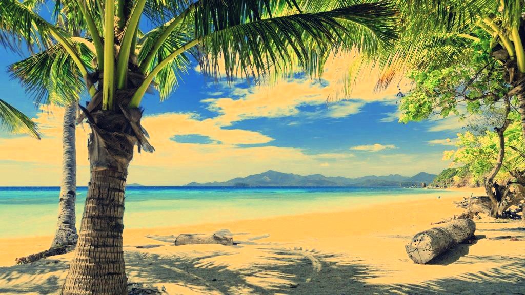 Exotic Beach Day In Jamaica - Beach Background Hd - HD Wallpaper 