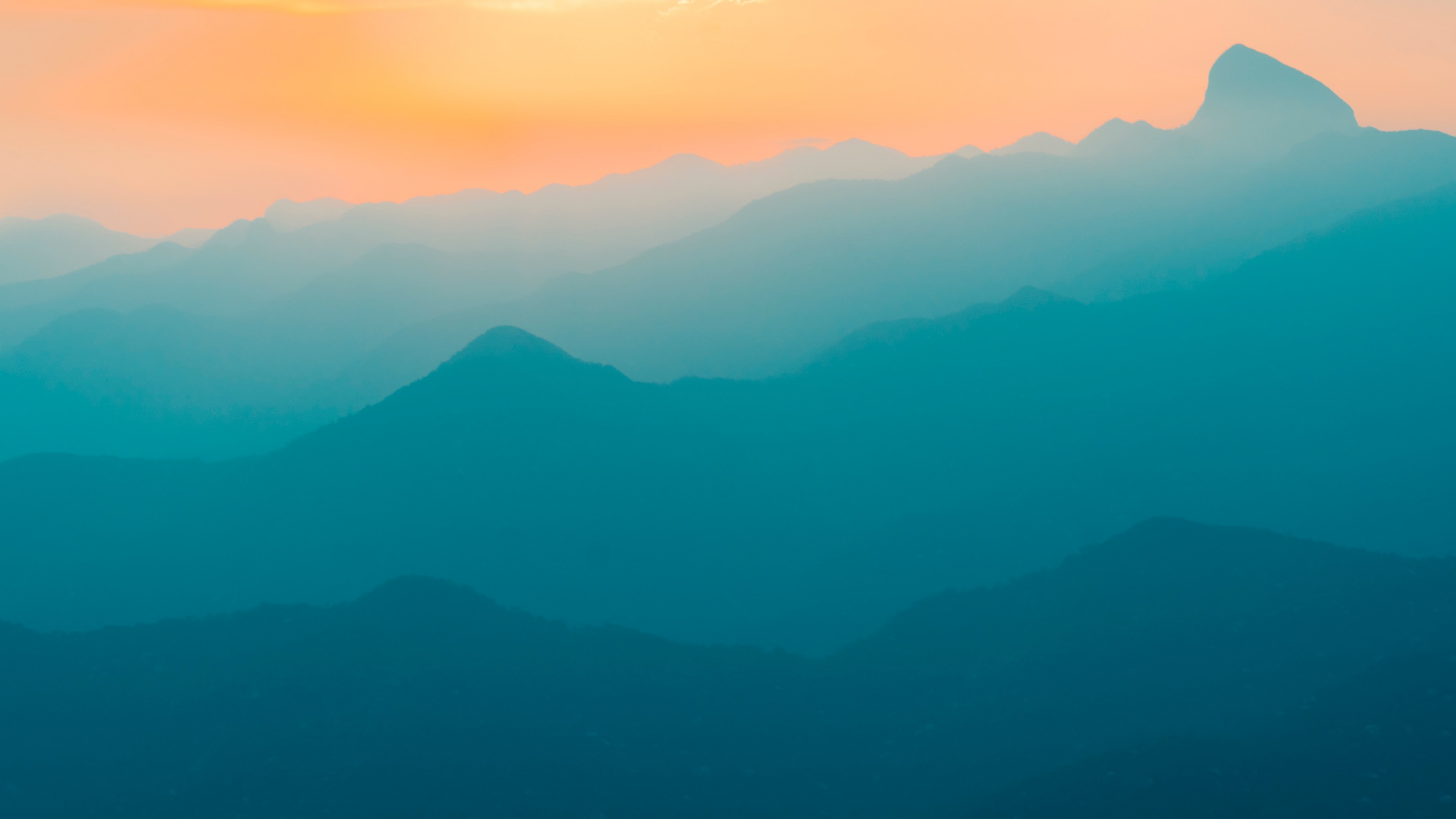 Teal Blue Background - HD Wallpaper 